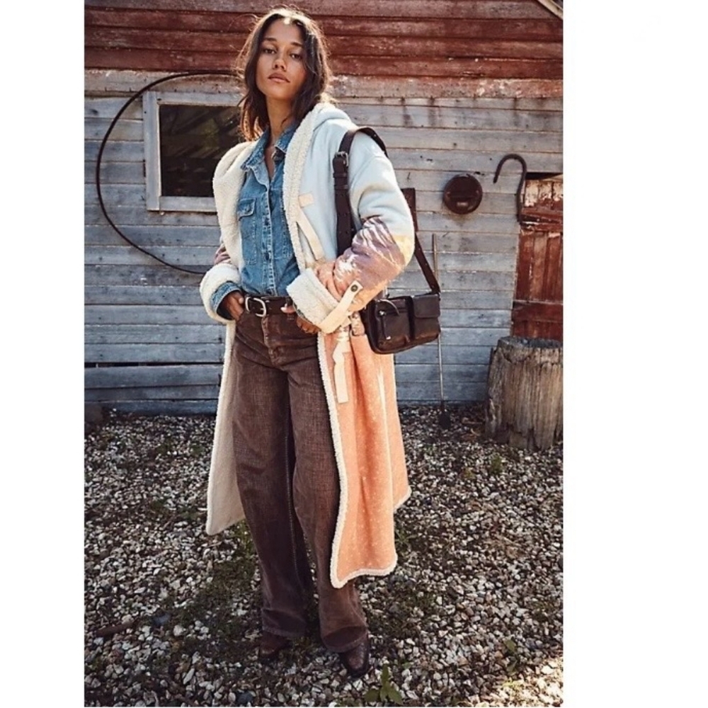 FREE PEOPLE || Scenic Sherpa-Lined Duster
